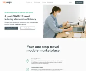 Tripninja.io(Designed for flight centric agencies) Screenshot