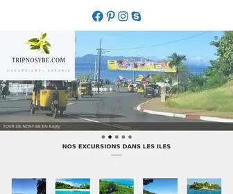 Tripnosybe.com(Trip Nosy be) Screenshot