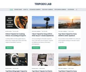 Tripodslab.com(Tripods Lab) Screenshot