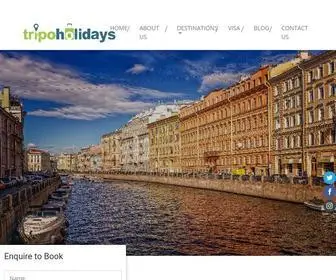 Tripoholidays.com(Tripo Holidays is a leading ( DMC )) Screenshot