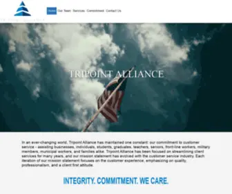 Tripointalliance.org(‹‹) Screenshot