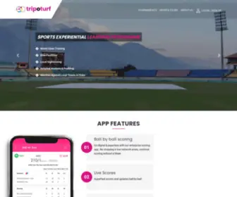 Tripoturf.com(Sports Technology) Screenshot