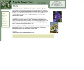 Tripplebrookfarm.com(Tripple Brook Farm) Screenshot