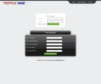 Tripplenine.com(TRIPPLE NINE) Screenshot