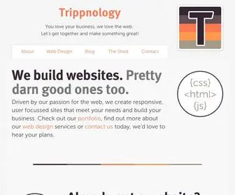 Trippnology.com(Web Design) Screenshot