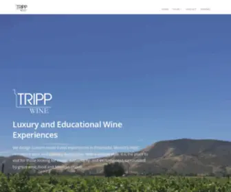 Trippwine.com(Luxury Wine) Screenshot