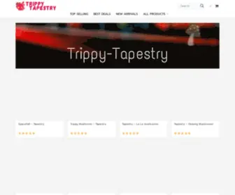 Trippy-Tapestry.com(Tapestries) Screenshot