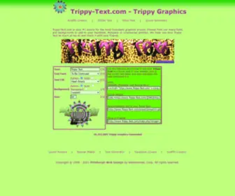 Trippy-Text.com(Trippy Text) Screenshot