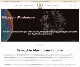 Trippypsychedelia.com(Psilocybin Mushrooms) Screenshot