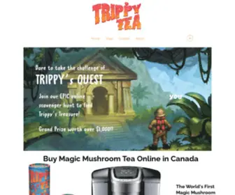 Trippytea.io(Buy Magic Mushroom Tea Online in Canada) Screenshot