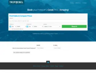 Triprebel.com(The new Triprebel) Screenshot