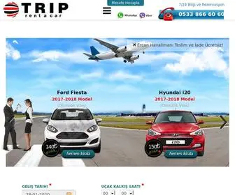 Triprentacar.com.tr(® Trip Rent a Car) Screenshot