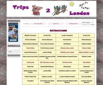 Trips2London.com(Visit London) Screenshot