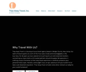 Tripsawaynj.com(Trips Away Travel) Screenshot