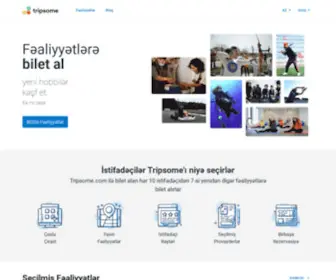 Tripsome.com(Yaxındakı fəaliyyətləri tapın və bilet alın) Screenshot