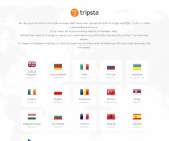 Tripsta.qa(Meta description) Screenshot