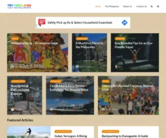 Triptheislands.com(Visit the Philippines) Screenshot