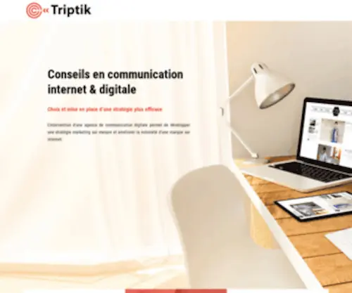 Triptik.org(Construisons ensemble votre succès digital) Screenshot