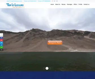 Triptoleisure.com(Travel With Excellence) Screenshot