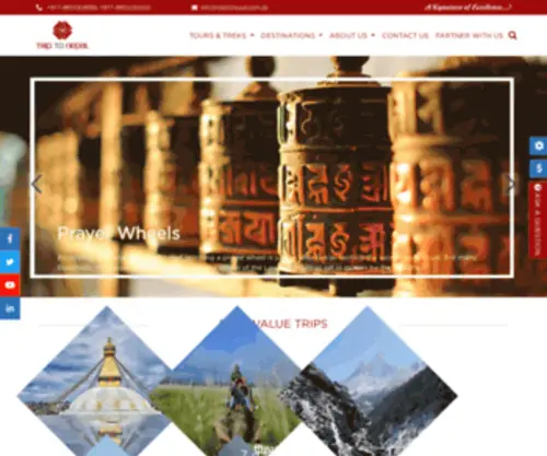 Triptonepal.com(Trip To Nepal Pvt Ltd) Screenshot