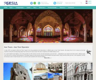 Triptopersia.com(Iran Tours) Screenshot