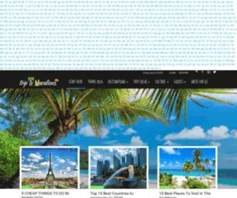 Triptovacations.com(Travel Blogs) Screenshot