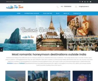Triptown.in(Best Luxury Travel Companies in India) Screenshot