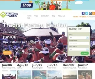 Triptrus.com(Exploring Wonderful Indonesia) Screenshot