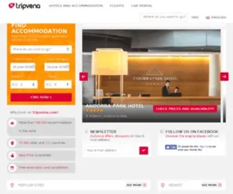 TripVena.com(Travel Blog) Screenshot