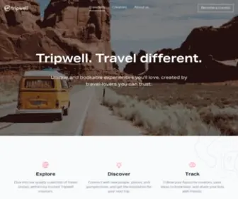 Tripwell.io(Tripwell) Screenshot