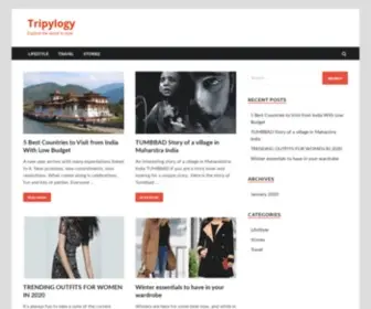 Tripylogy.com(Explore the world in style) Screenshot