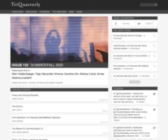 Triquarterly.org(TriQuarterly) Screenshot