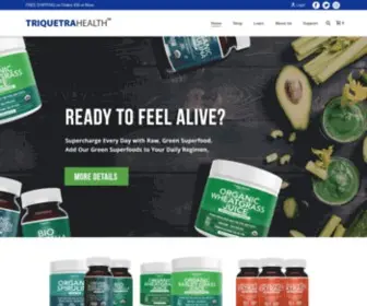 Triquetrahealth.com(Purity & Potency as Mother Earth Intended) Screenshot