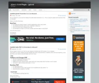 Trirand.com(JQuery Grid Plugin) Screenshot