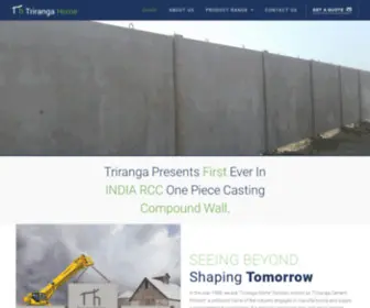 Trirangahome.com(Triranga Home) Screenshot