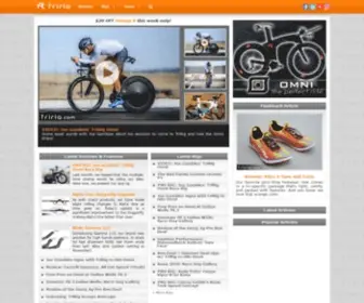 Tririg.com(Triathlon Equipment and Bike Reviews) Screenshot