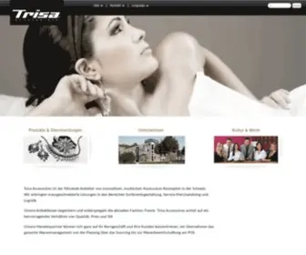 Trisa-Accessoires.ch(Trisa Accessories) Screenshot
