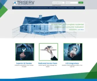 Triservllc.com(Triserv LLC) Screenshot