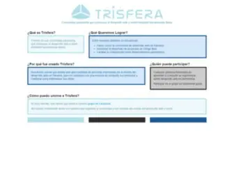 Trisfera.com(Trisfera) Screenshot