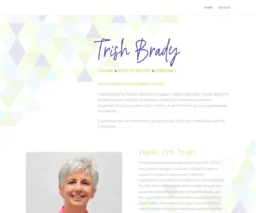 Trishbrady.co.uk(Trish Brady Coaching) Screenshot
