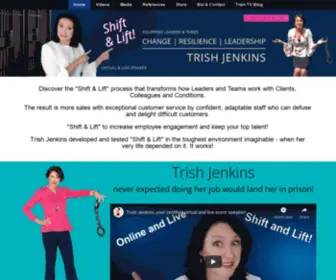 TrishJenkins.com.au(Discover the "Shift & Lift" process) Screenshot