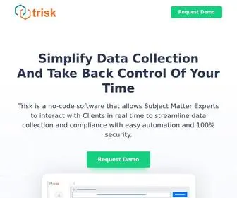 Trisk.io(Trisk Technologies) Screenshot