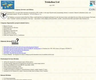 Triskelion-LTD.com(Triskelion Ltd) Screenshot