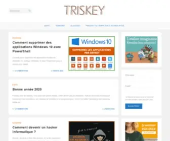 Triskey.fr(Le sérieux) Screenshot