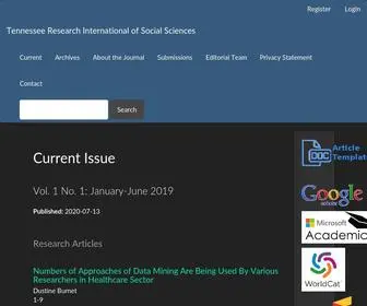 Triss.org(Tennessee Research International of Social Sciences) Screenshot