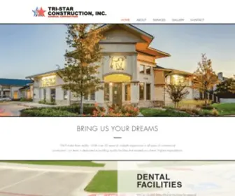 Tristarcorp.org(Tri-Star Construction, Inc) Screenshot