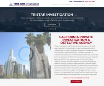 Tristarpi.com(Tristar Investigation) Screenshot