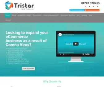 Tristarwebsolutions.co.uk(Web Design Hertfordshire) Screenshot
