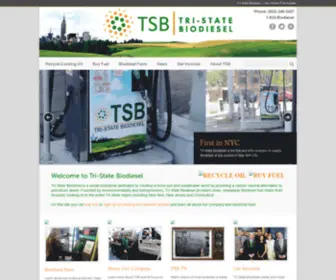 Tristatebiodiesel.com(Tri-State Biodiesel) Screenshot