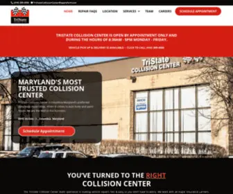 Tristatecollisioncenter.com(TriState Collision Center) Screenshot